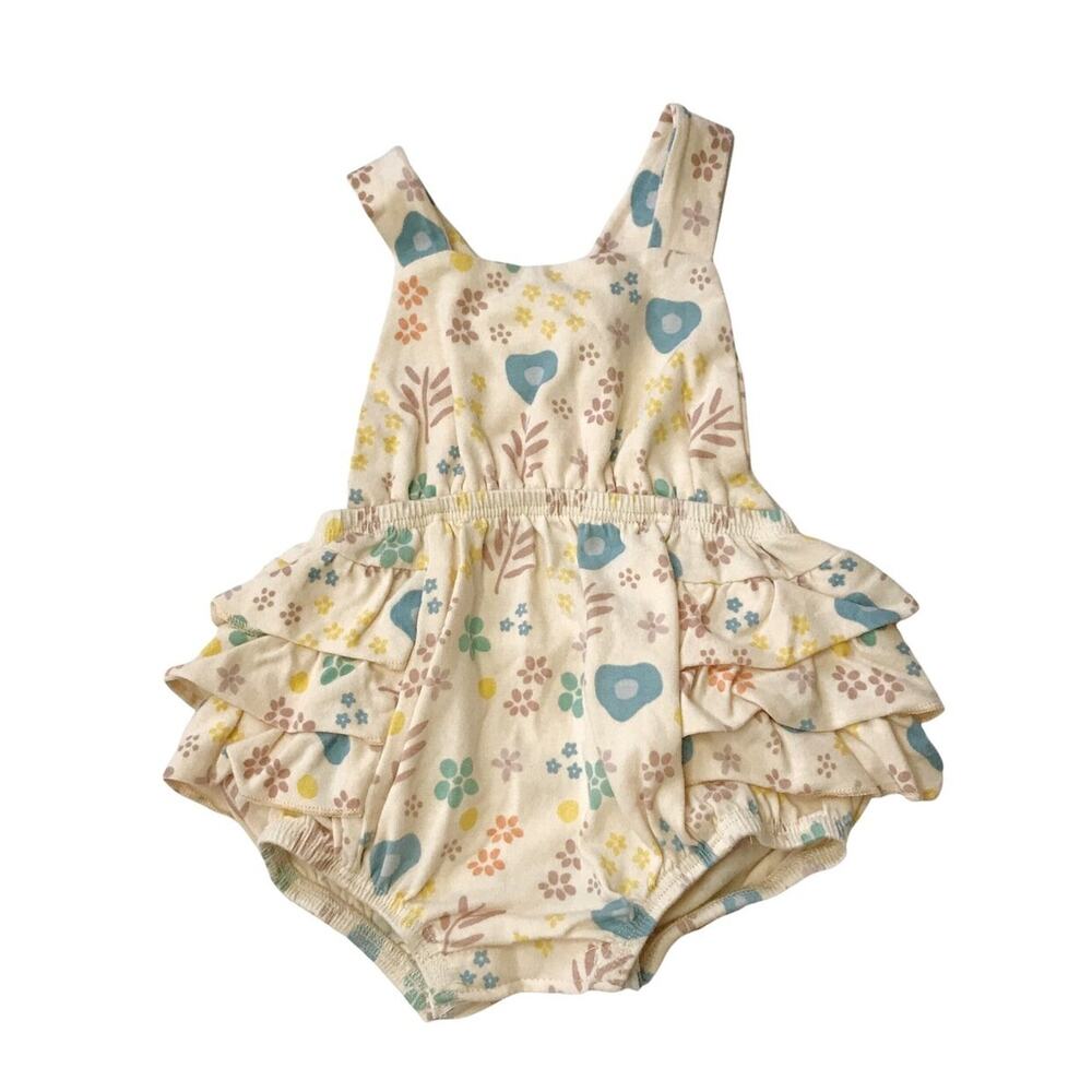 Alice + Ames Floral Romper 6-9M